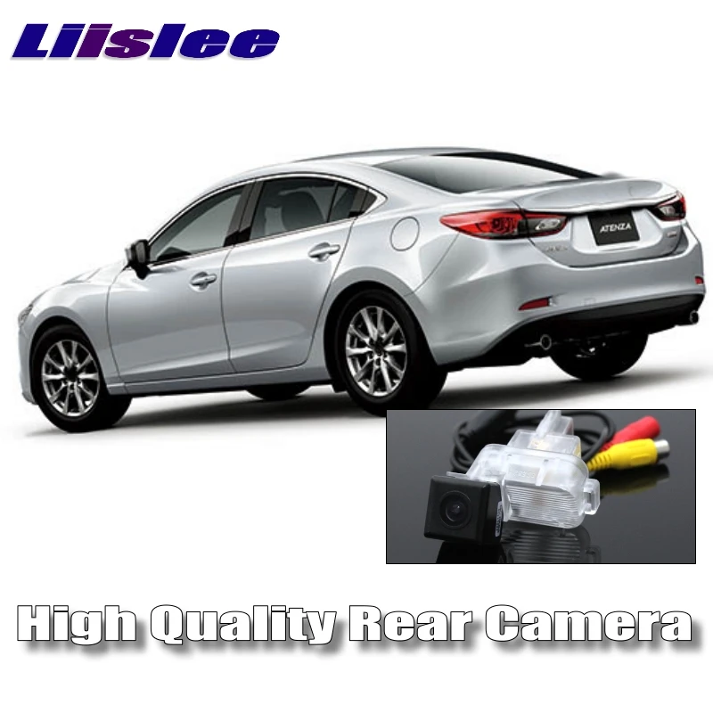 

Камера заднего вида LiisLee для Mazda 6 M6 Atenza GJ1 2012 ~ 2016, HD Водонепроницаемая камера ночного видения, камера заднего вида