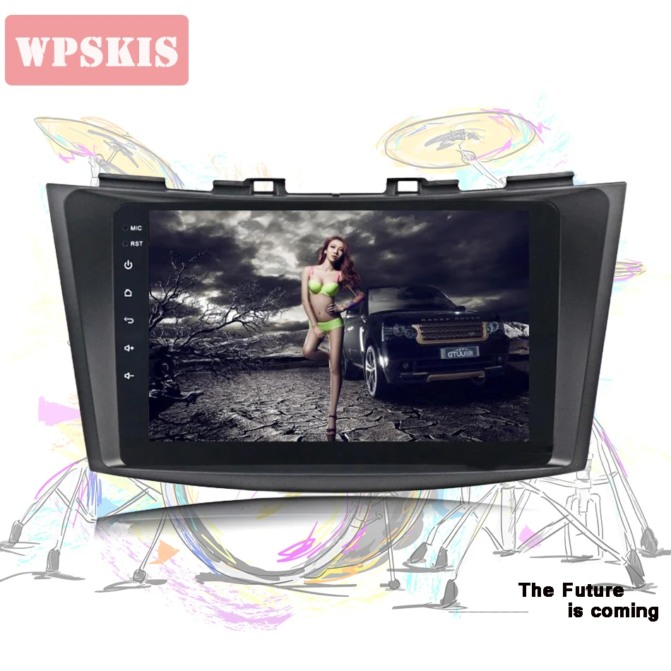 

2 din android 9.0 octa core Car Radio dvd music Player In dash GPS Navigation PC Stereo for SUZUKI SWIFT 2011-2015 map cam dvr
