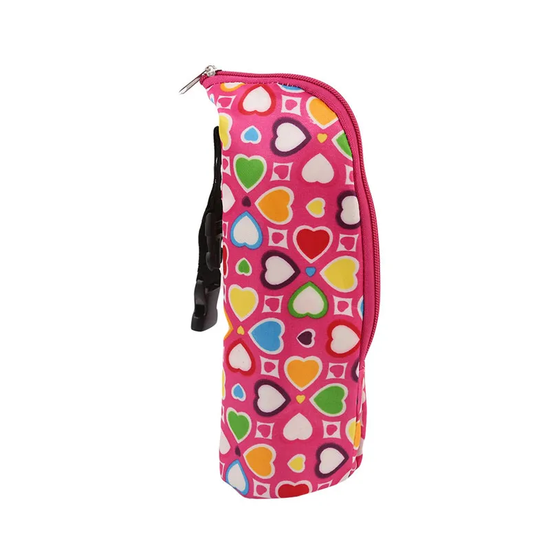 Новые детские термоизоляционные сумки для бутылочек для кормления, подвесные грелки для коляски, сумка-тоут для мам, держатель для детских бутылочек - Цвет: Color 2