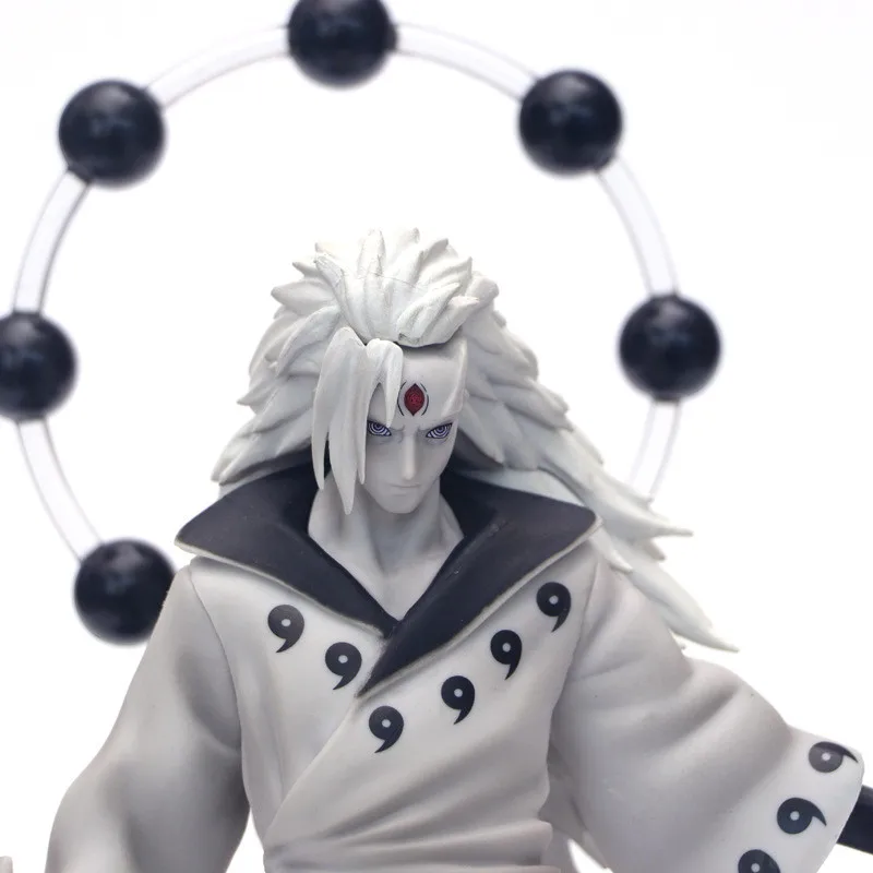 Наруто Учиха Madara Rikudō Sennin Ootutuki Hagoromo Замена лица ПВХ фигурка Коллекция Модель 26 см