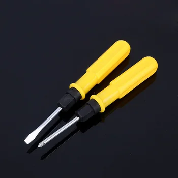 

1 Pcs New Arrival 2 3 4 Inch Phillips Flat Tip Torx Double Head Screwdriver Hand Tool Utility Interchangeable Head Screwdriver