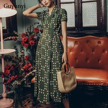 Свободное богемное платье в горошек для отдыха летнее шифоновое платье маленькое сексуальное женское Макси платье с треугольным вырезом