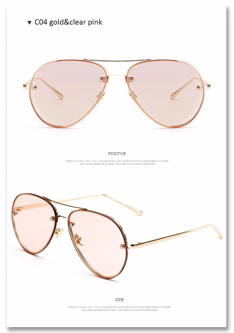 Роскошные солнцезащитные очки пилота Для женщин Брендовая Дизайнерская обувь Винтаж Ретро Пилот солнцезащитные очки для Для женщин