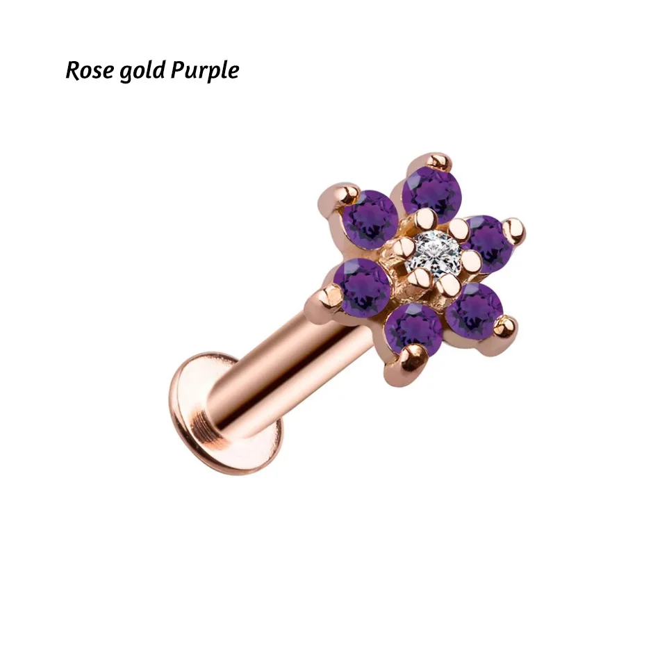 Rose gold Purple