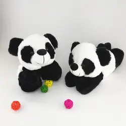 Новые 13 "рюмочкой кольцо панды плюшевые игрушки и моллюска игрушка панда кольцо и заполнить игрушка панда и мальчик девочка подарок на день