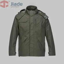 Jiade hombres de la chaqueta del otoño chaqueta de ropa de trabajo chaqueta exterior adultos chaqueta de trabajo