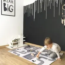 Детский игровой коврик hopscoch, детская подвижная игра спортивные маты, мультяшный детский коврик для приключений, дорожный ковер, ползающие коврики для детских комнат