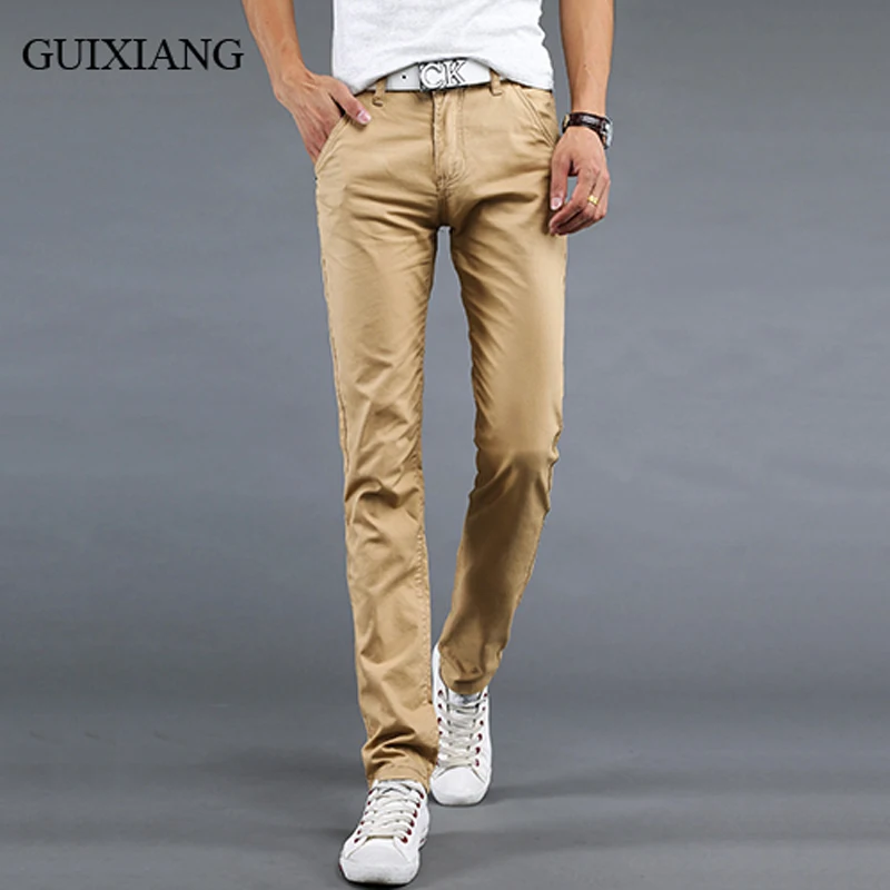 Новинка 2017 стильные мужские длинные брюки на весну и осень высококачественные