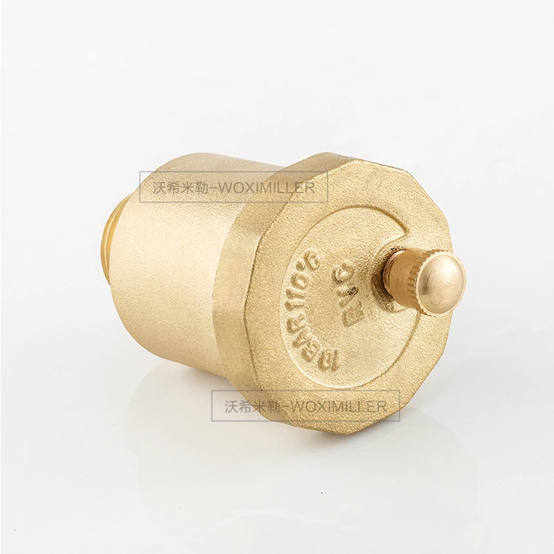 1 шт. латунный автоматический клапан на вентиляционное отверстие 1/2 дюйма 3/8 3/4