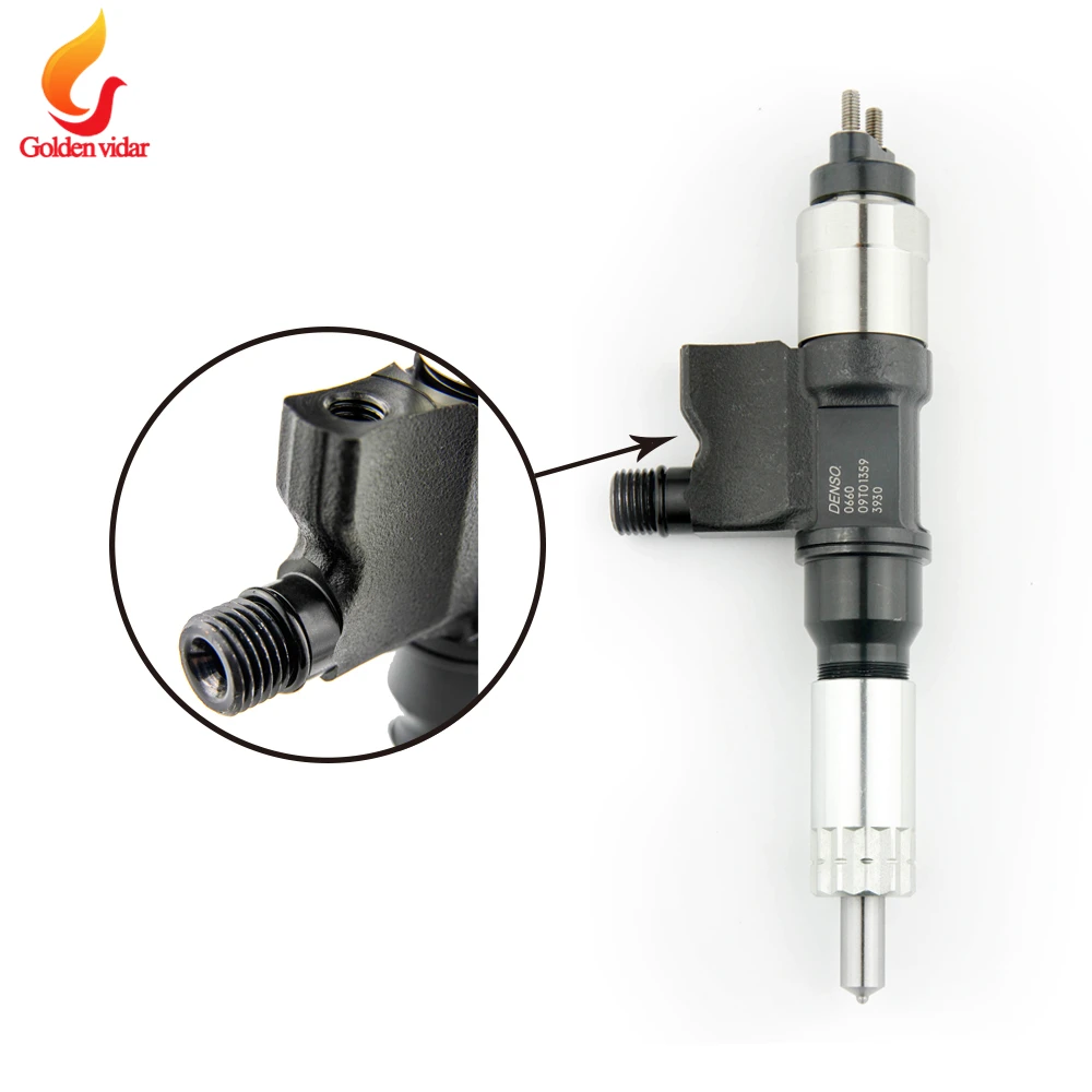 Инжектор Common rail 095000 0660 для двигателя ISUZU 6HK1 4HK1 8 98284393 0 898284390 форсунка Denso