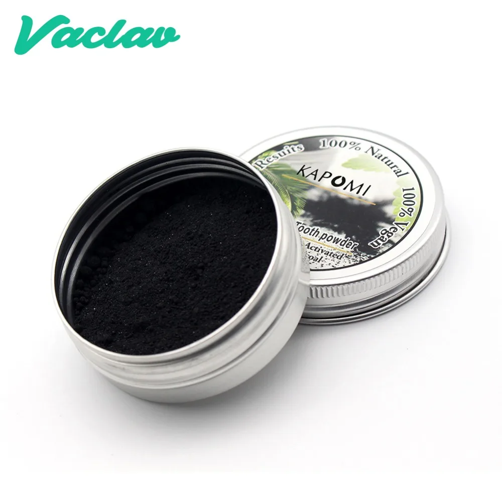 Vaclav 18g Tooth Whitening Powder Activated Coconut Charcoal Natural Teeth Whitening Charcoal Powder Tartar Stain Removal