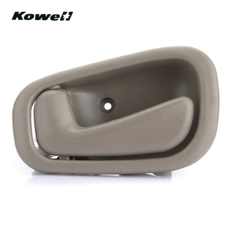 

KOWELL Left Driver Side Beige Tan Color Interior Inner Door Handles for Toyota Corolla 1998-2002 for Chevrolet Prizm 1998-2002