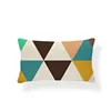 Coussin à formes géométriques, taie d'oreiller taie d'oreiller Beige, en Polyester et coton, confortable, pour chat, éléphant, oiseau, 30x50cm ► Photo 3/6