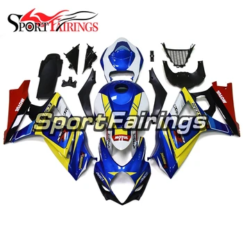

Blue White Yellow ABS Fairings For Suzuki GSXR1000 K7 07 08 GSX-R1000 2007 2008 Motorcycle Fairing Kit Sportbike Cowlings New