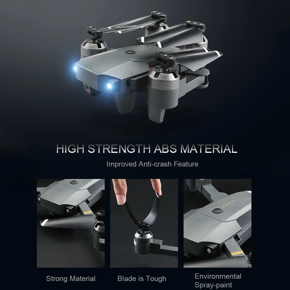 Attop XT-1 WIFI 2.4G 6-axis Gyro FPV Drone 0.3MP Camera Drone 3D Flip Altitude Hold Foldable Dron RC Helicopter Quadcopter (21)