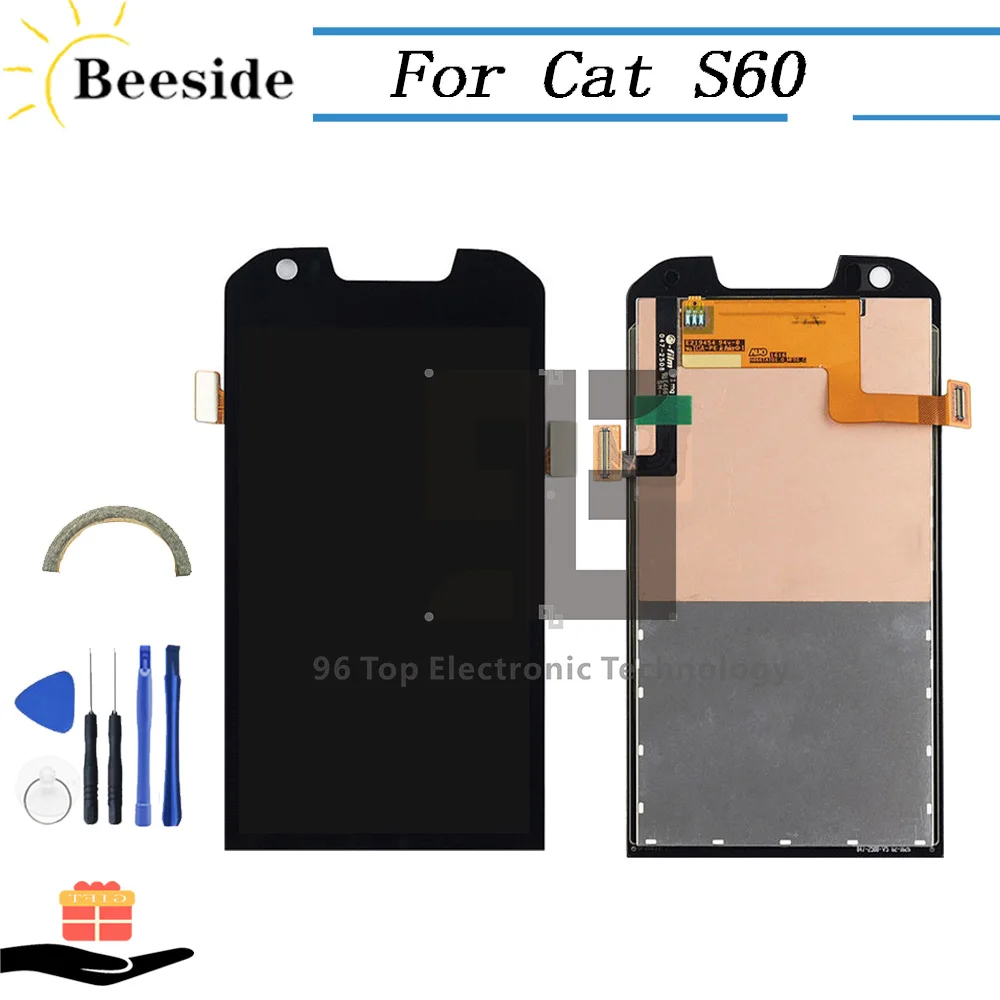 

AA+ Quality LCD 4.7 '' For Caterpillar CAT S60 CD Display Touch Screen Digitizer Assembly Replace With Tools
