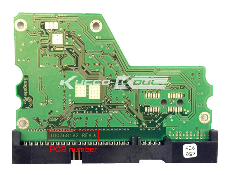 Жесткие детали привода PCB Логическая плата печатная плата 100368182 для Seagate 3,5 IDE/PATA hdd восстановление данных ремонт жесткого диска