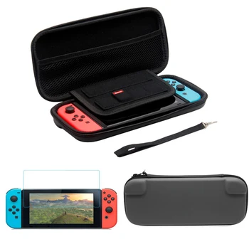 

Travel Storage Hard bag EVA Travel Carrying Pouch Cover Protective Case for Nintend Switch NS Nintendo Switch Screen Film