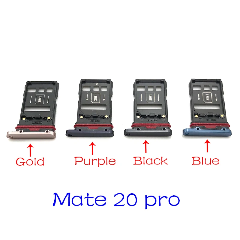 For Huawei Mate 20 Lite 30 Pro SIM Card Holder Tray Slot Holder