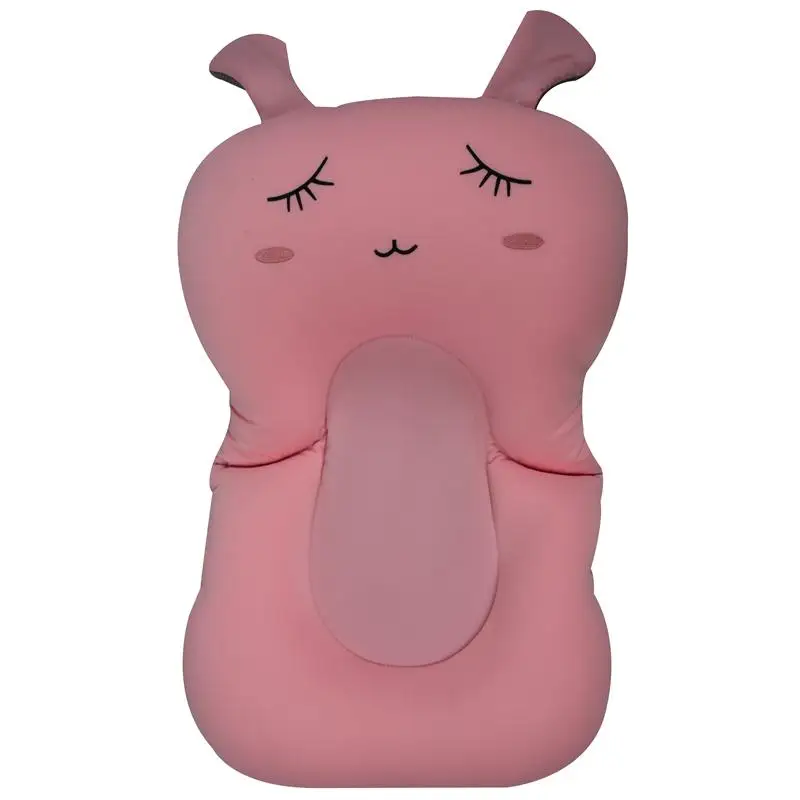 cheap Baby Shower Portable Air Cushion Bed Babies Infant Baby Bath Pad Non Slip Bathtub Mat Newborn Safety Security Bath Seat Suppor
