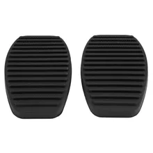 1 paar Auto Bremse Kupplung Pedal Gummi Pad für Fiat Doblo Albea Punto Palio Fiorino Kupplung Pedal Gummi Abdeckung