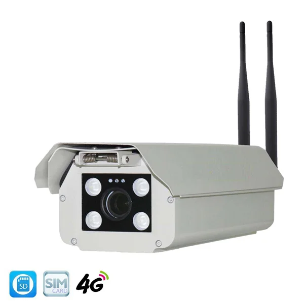 1080P 4g sim card housing cameras with dual antenna 4g wifi IP cameras P2P wireless outdoor