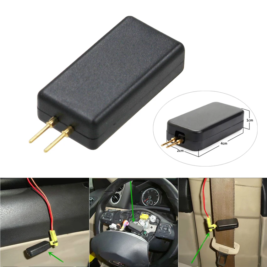 5 Stk Auto SRS Airbag Emulator Simulator Bypass-Widerstände 2.2 Ohm Diagnose 5 Stk Auto SRS Airbag Emulator Simulator Bypass-Widerstände 2.2 Ohm Diagnose