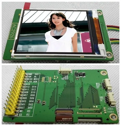

IPS 2.4 inch SPI TFT LCD Display Screen with Adapter Board S6D0154X Drive IC 240(RGB)*320