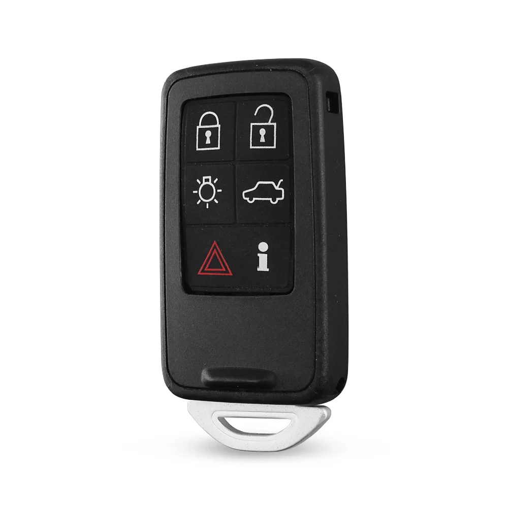 KEYYOU 3 шт Smart Remote запасной чехол для ключа для Volvo XC60 S60 S60L V40 V60 S80 XC70 5 6 пуговиц ключ дистанционного управления чехол