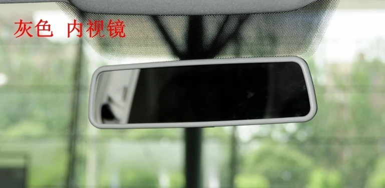 Внутреннее зеркало заднего вида с автоматическим затемнением для VW golf 4 golf 6 passat B5 Tiguan Polo Touran caddy - Название цвета: Серый