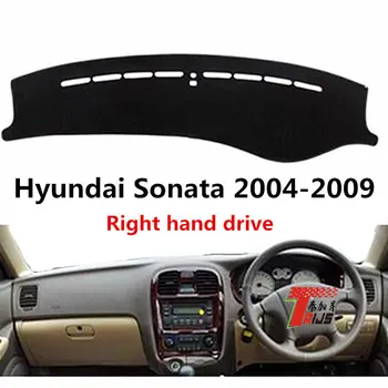 

Taijs right hand drive car dashboard mat for Hyundai sonata2004-2009 protective anti UV dust car dashboard pad for sonata 04-09