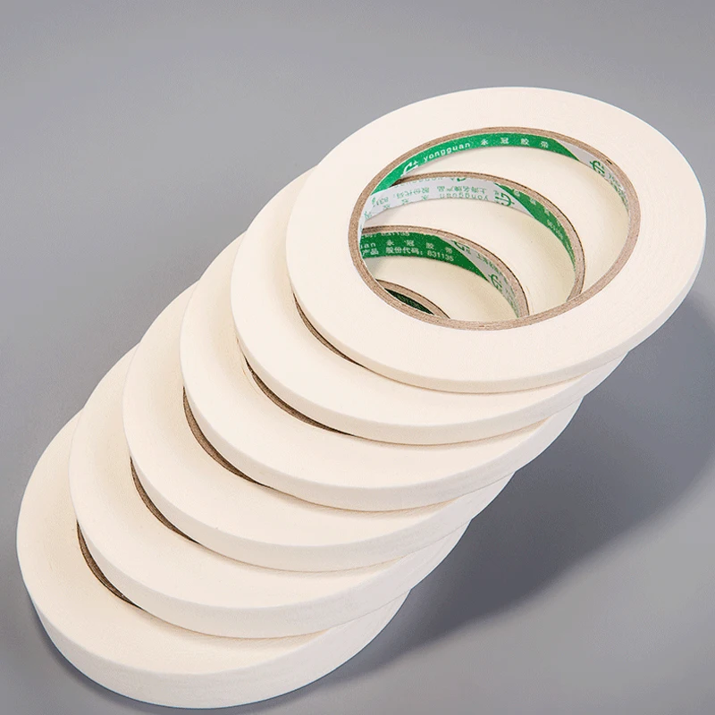 Embossed paper tape paint masking paper tape tape color separation