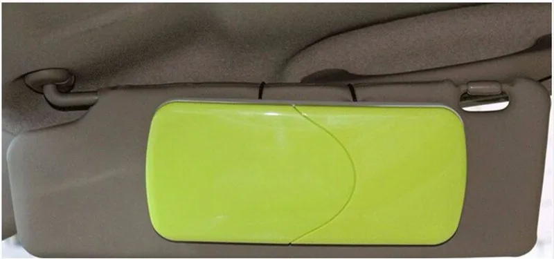 Ванная комната автомобиль солнцезащитный козырек Солнцезащитная затеняющая панель автомобиль коробка ткани Пластиковые Висячие насосные салфетница с зажимом розовый/зеленый/оранжевый