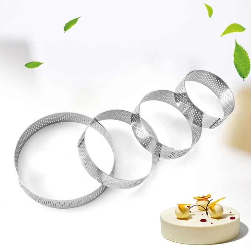 

Mousse Rings Baking Cake Molds DIY Handmade Cake Decorating Tools Household Item Stainless Steel Kitchen Bakeware Mousse