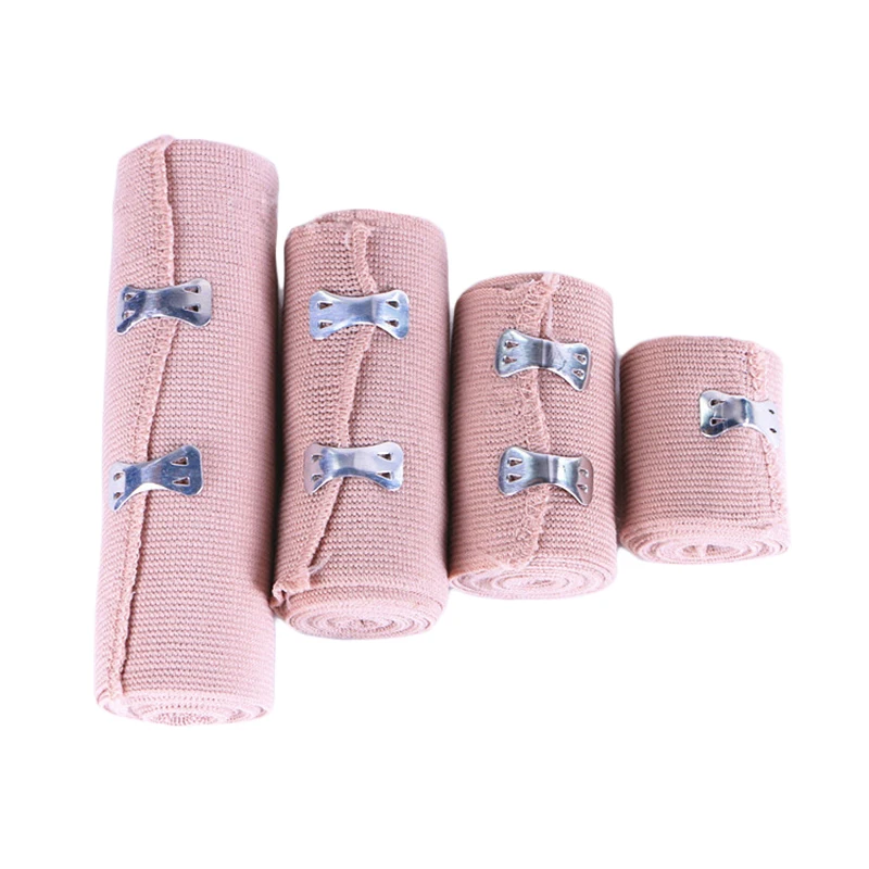 Vente 12 rouleaux Médicale Haute Élastique Bandage D urgence de Premiers soins Hémostatique Bandages Pansement Bandage Physique D exercice protégez