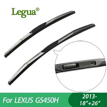 

Legua Wiper blades for LEXUS GS450H(2013-),18"+26",car wiper,Hybrid type Rubber, Windscreen Windshield Wipers, Car accessory