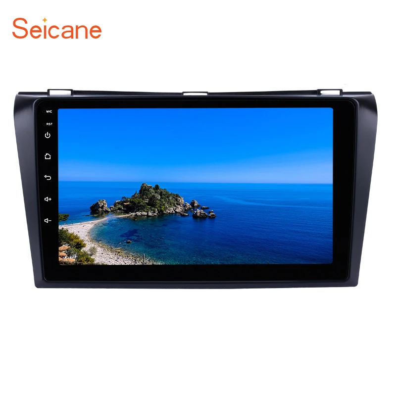 

Seicane Android 9.0 9 inch 2Din Car Radio Stereo Quad-core HD1080P Tochscreen Multimedia Player For 2004-2009 Mazda 3