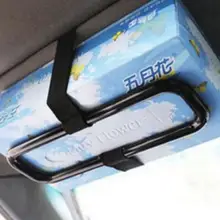 Задний автомобильный козырек тканевая коробка крышка автомобиля подвесная коробка из ткани держатель/Клип автомобиля автобумага полотенца