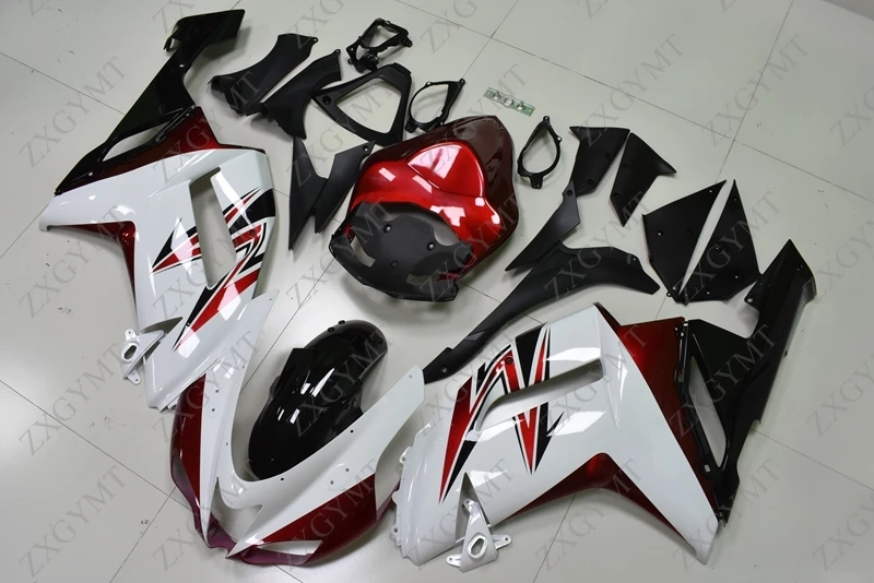 

Plastic Fairings Ninja Zx-6r 2007 - 2008 White Red Motorcycle Fairing 636 Zx-6r 2008 Body Kits Ninja Zx-6r 07