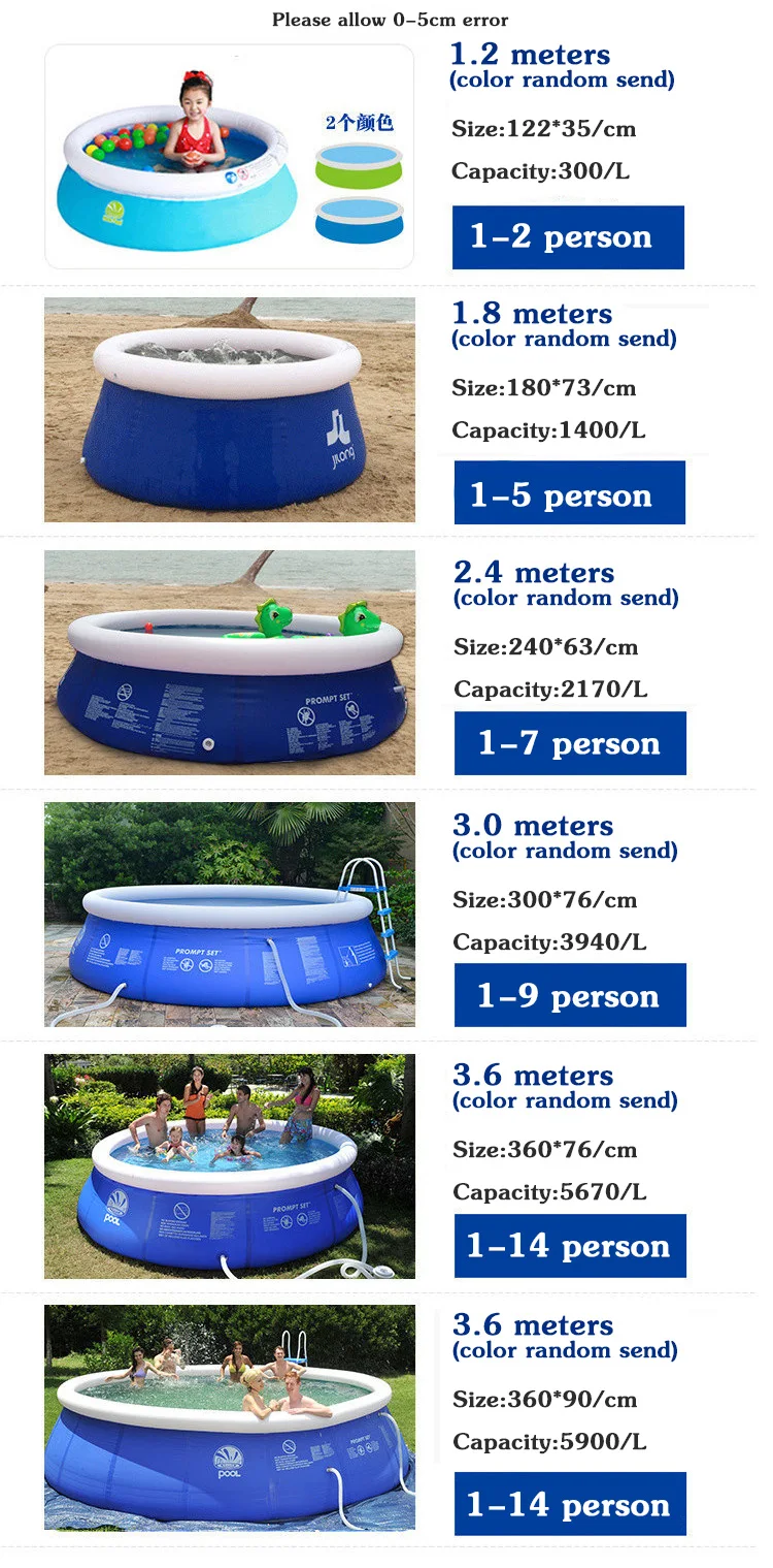 Летний портативный 4,5*0,9 м детский бассейн для взрослых утолщение супер большой тестер для воды в бассейне домашний надувной бассейн