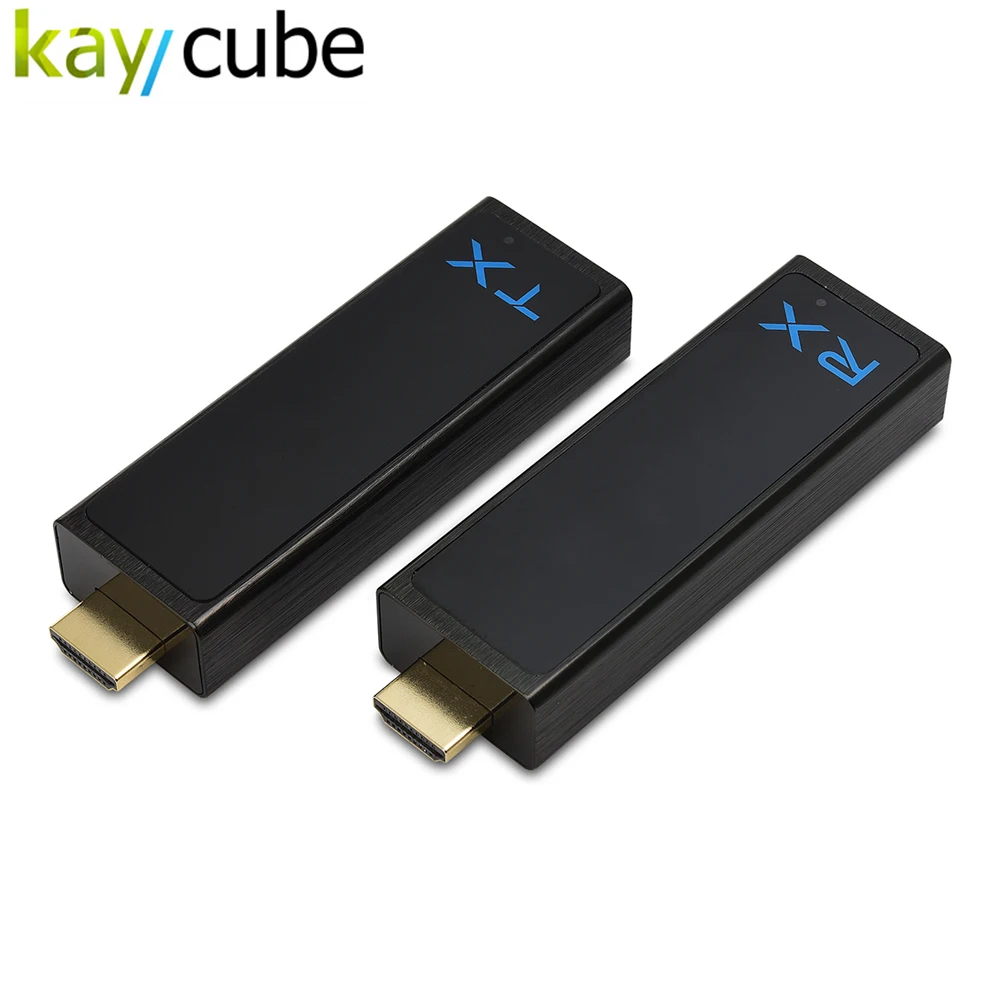 Kaycube W2H Nano 1080P 3D беспроводной HDMI удлинитель видео аудио передатчик Комплект 100 футов мини беспроводной HD передатчик/Teceiver новейший