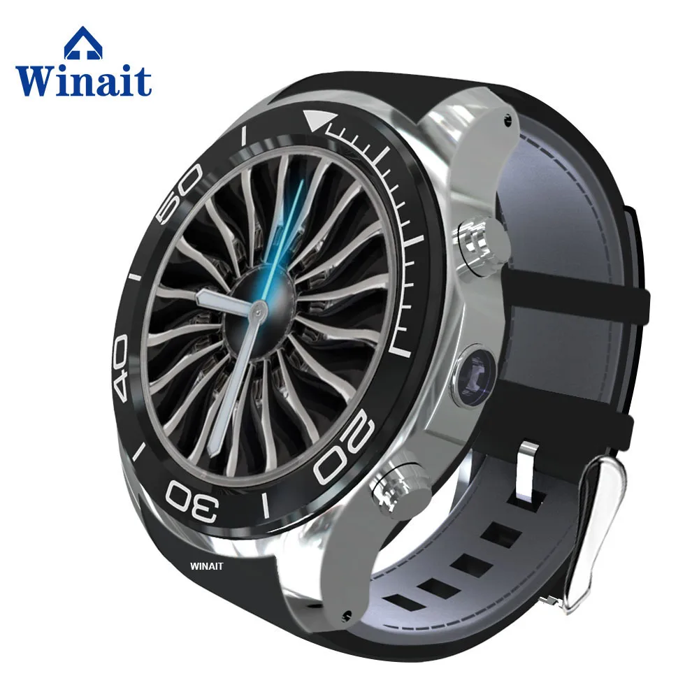 Winait 3G Android 5.1 GSM Digital Smart Watch with Touch Display GPS Heart Rate Wifi Watch Phone