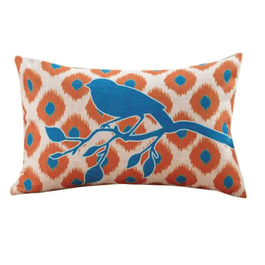 Geometric 30cm*50cm Rectangle Pillow case Decorations for Home Cartoon