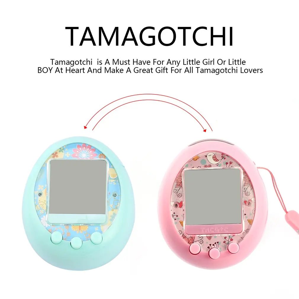 Tamagotchis Забавная детская электронные питомцы игрушки ностальгические животное в одном виртуальный кибер Pet интерактивная игрушка Цифровой