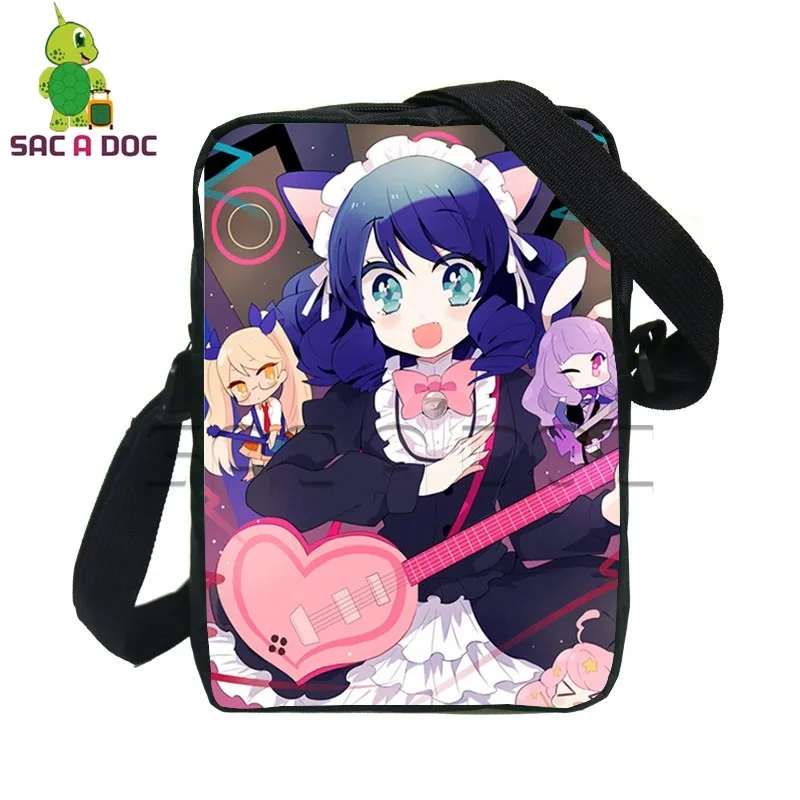 Anime Show By Rock!! Crossbody Bag Boys Girls School Bags