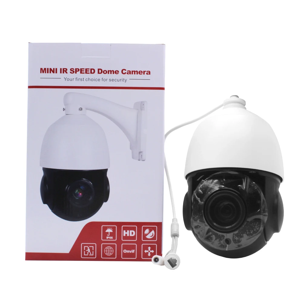 Камера видеонаблюдения Hikvision совместимая с Anpviz 5 МП PTZ IP PoE 30 кратный зум автофокус