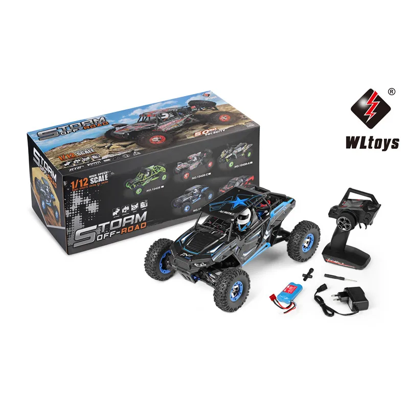 WLtoys 12428-A/B/C RC автомобиль 1/12 Масштаб 2,4G Электрический 4WD автомобиль с дистанционным управлением 50 км/ч высокая скорость RC гоночный внедорожник