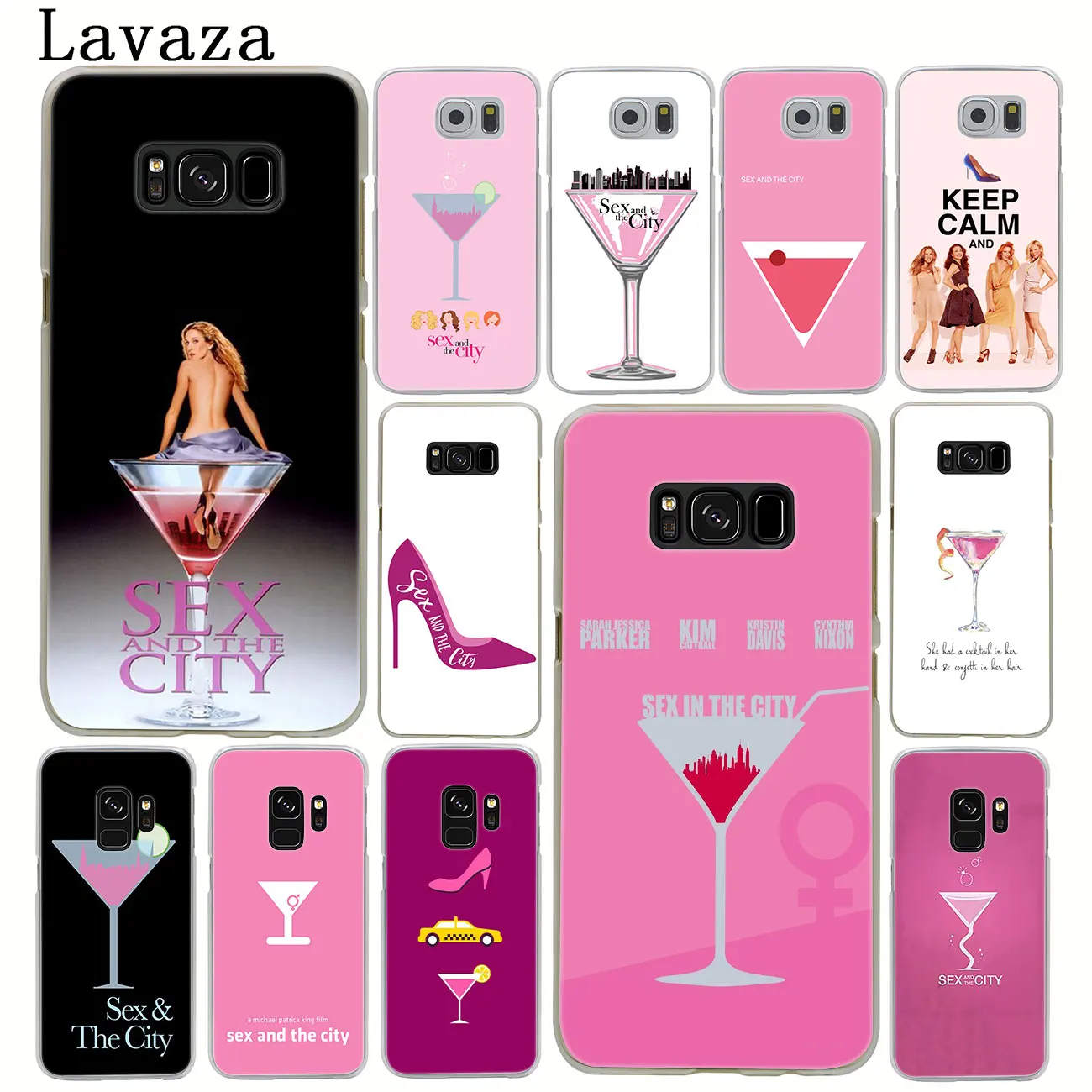 

Lavaza sex in the city kiss Hard Phone Case for Samsung Galaxy S10 S10E S8 Plus S6 S7 Edge S9 Plus Cover