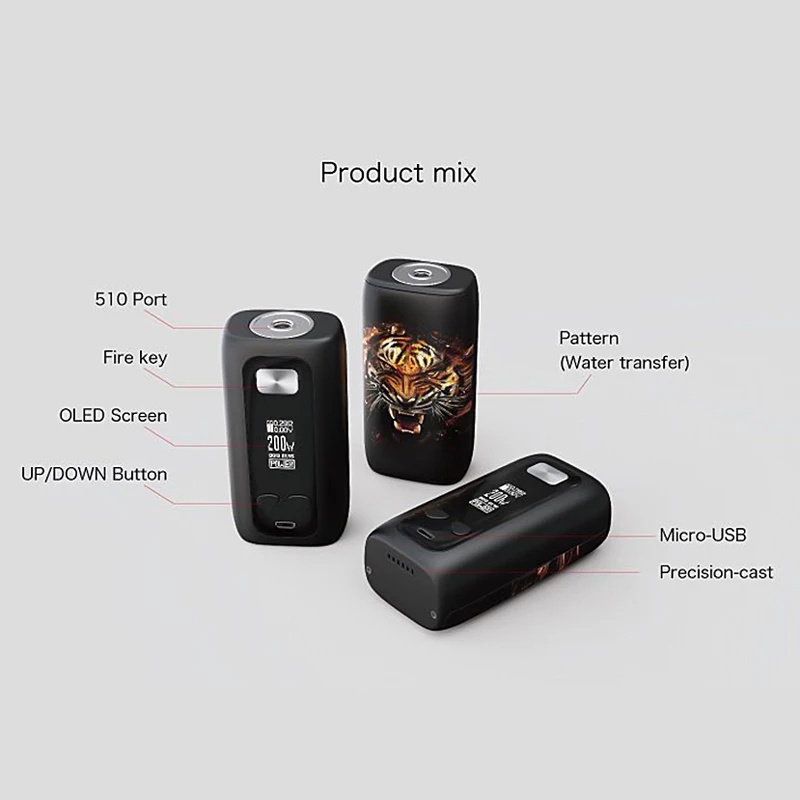 Original-ThinkVape-Thor-200W-TC-Box-MOD-Dual-18650-Battery-E-cig-mod-with-510-thread (1)