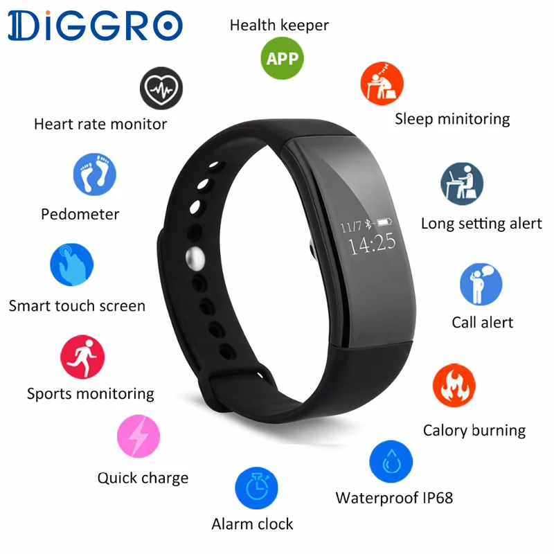 diggro smart band